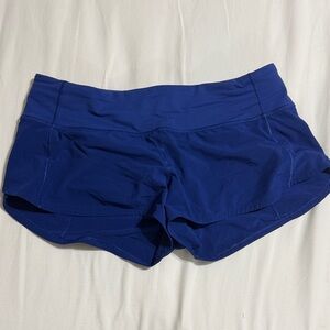 Women's Blue Athletic Shorts lululemon